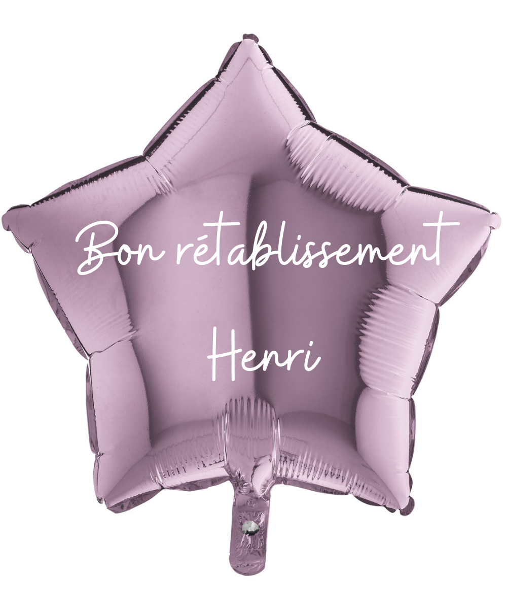 ballon-etoile-parme-à-personnaliser-texte