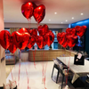 Bouquet de 10 ballons Cœurs Rouges – Un Geste Romantique et Éclatante