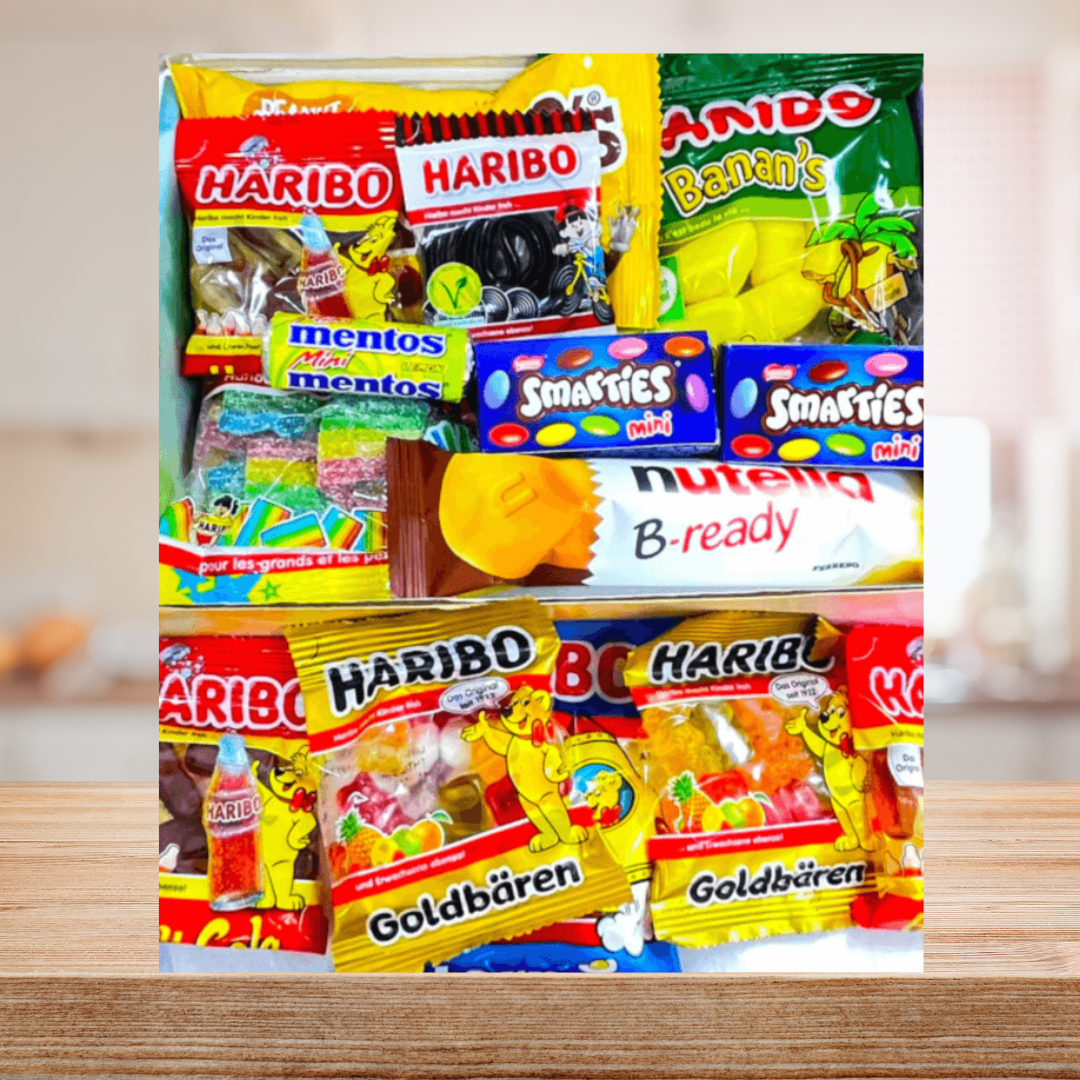 Box Bonbons Haribo - Mix de Toutes les Meilleures Gourmandises