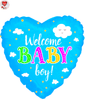 Ballon Welcome Baby Boy