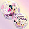 Ballon Minnie Happy Birthday 1 An 56cm